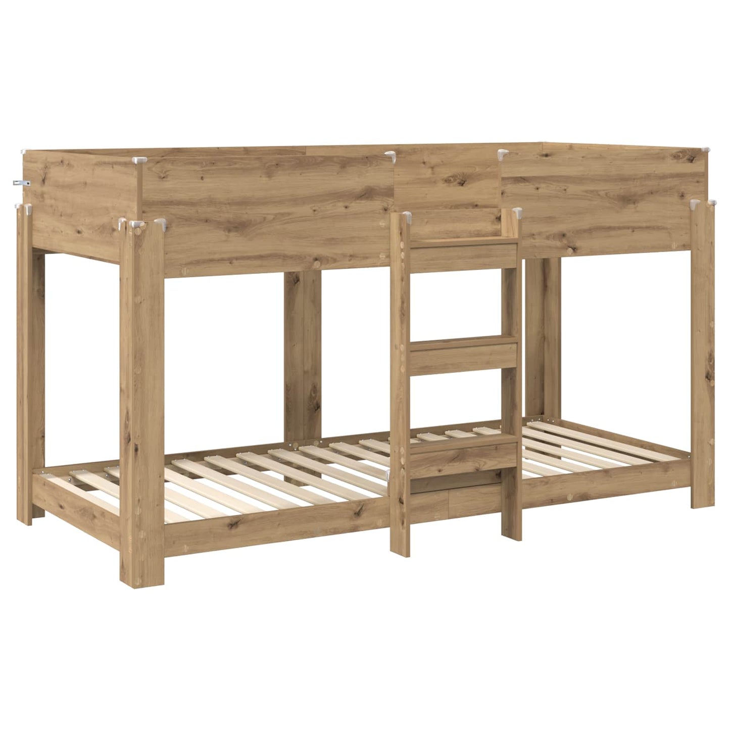 Etagenbett für Kinder Artisan-Eiche 80 x 200 cm Holzwerkstoff