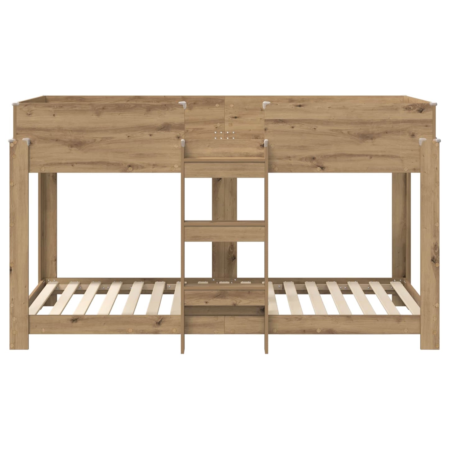 Etagenbett für Kinder Artisan-Eiche 80 x 200 cm Holzwerkstoff