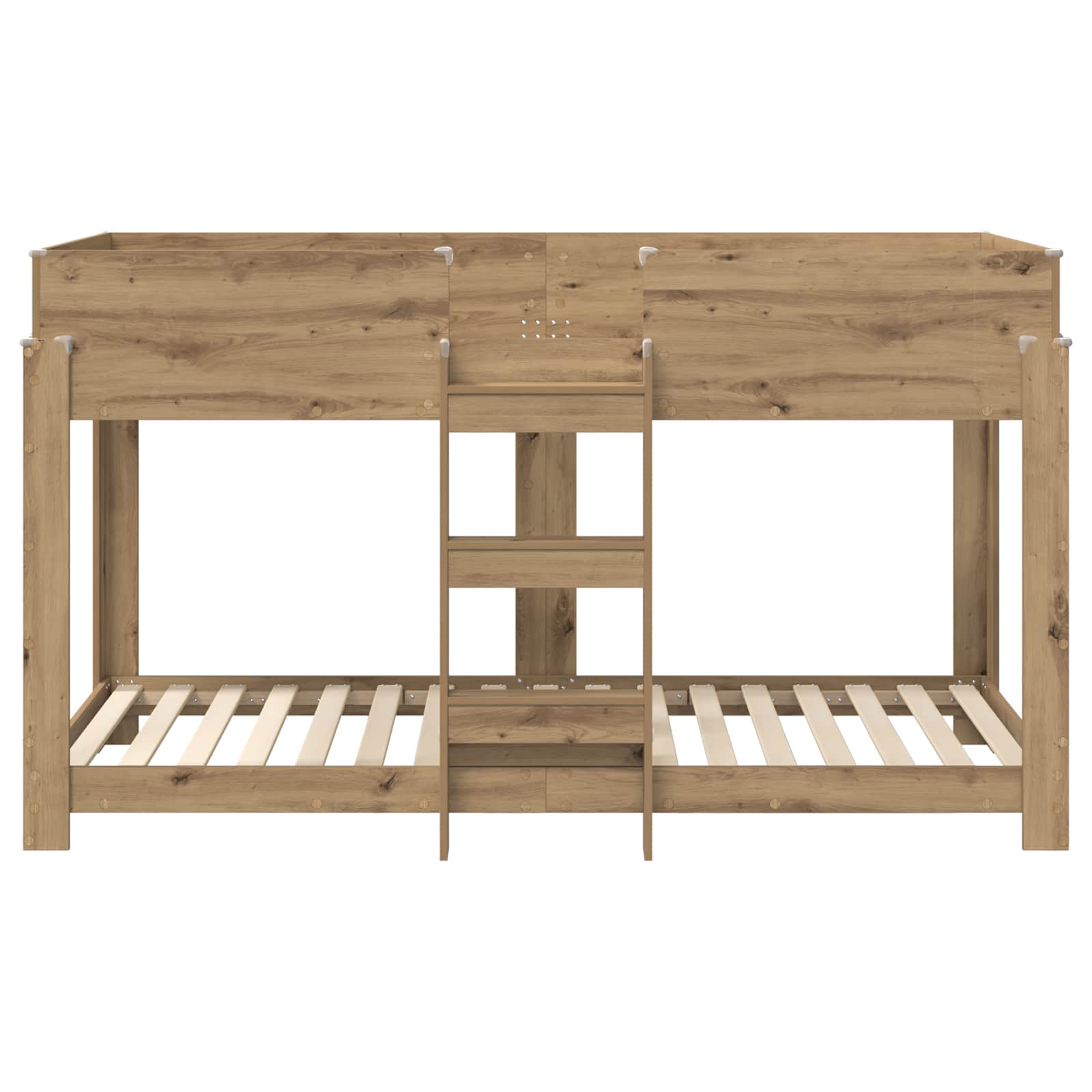 Etagenbett für Kinder Artisan-Eiche 80 x 200 cm Holzwerkstoff