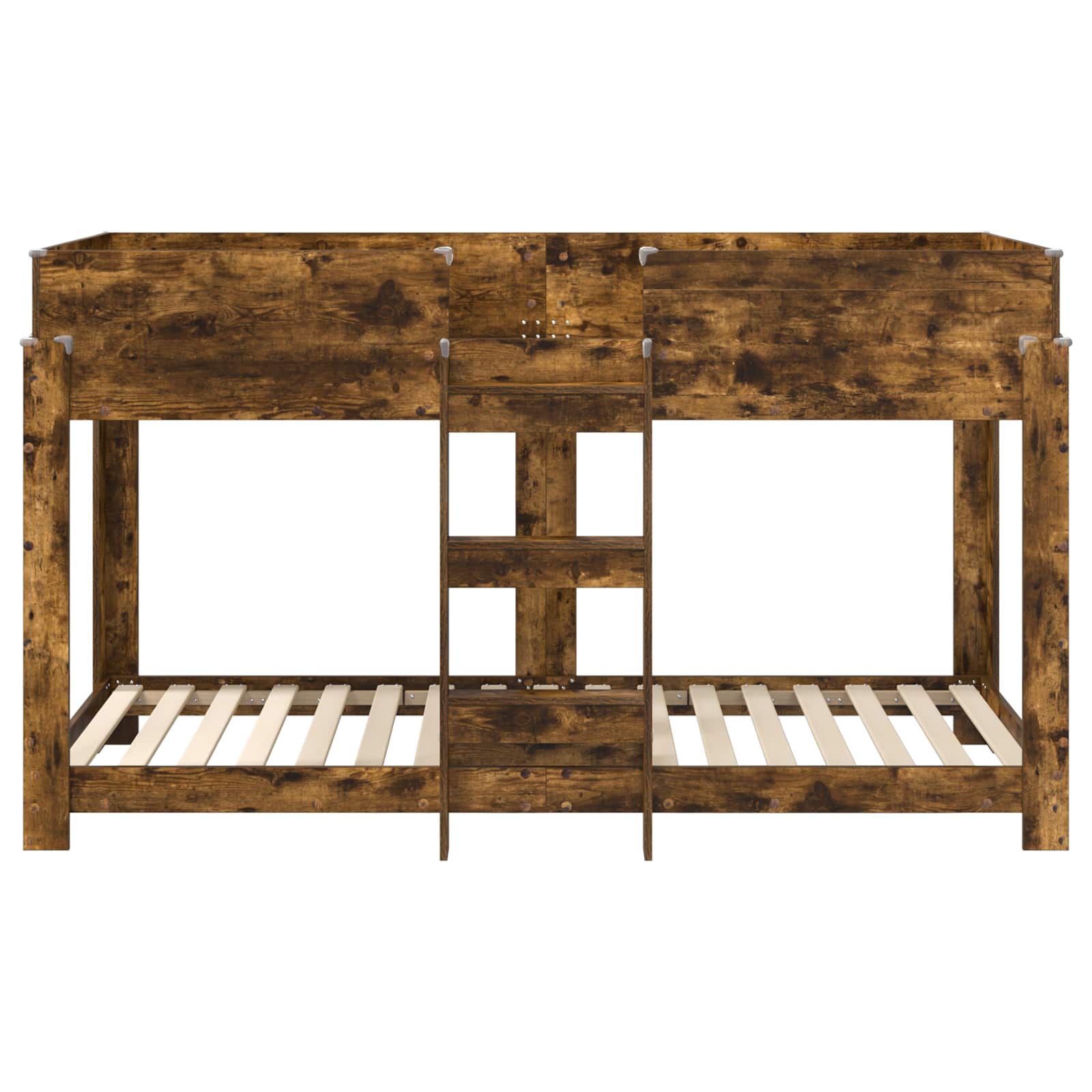 Etagenbett für Kinder Geräucherte Eiche 90 x 190 cm
