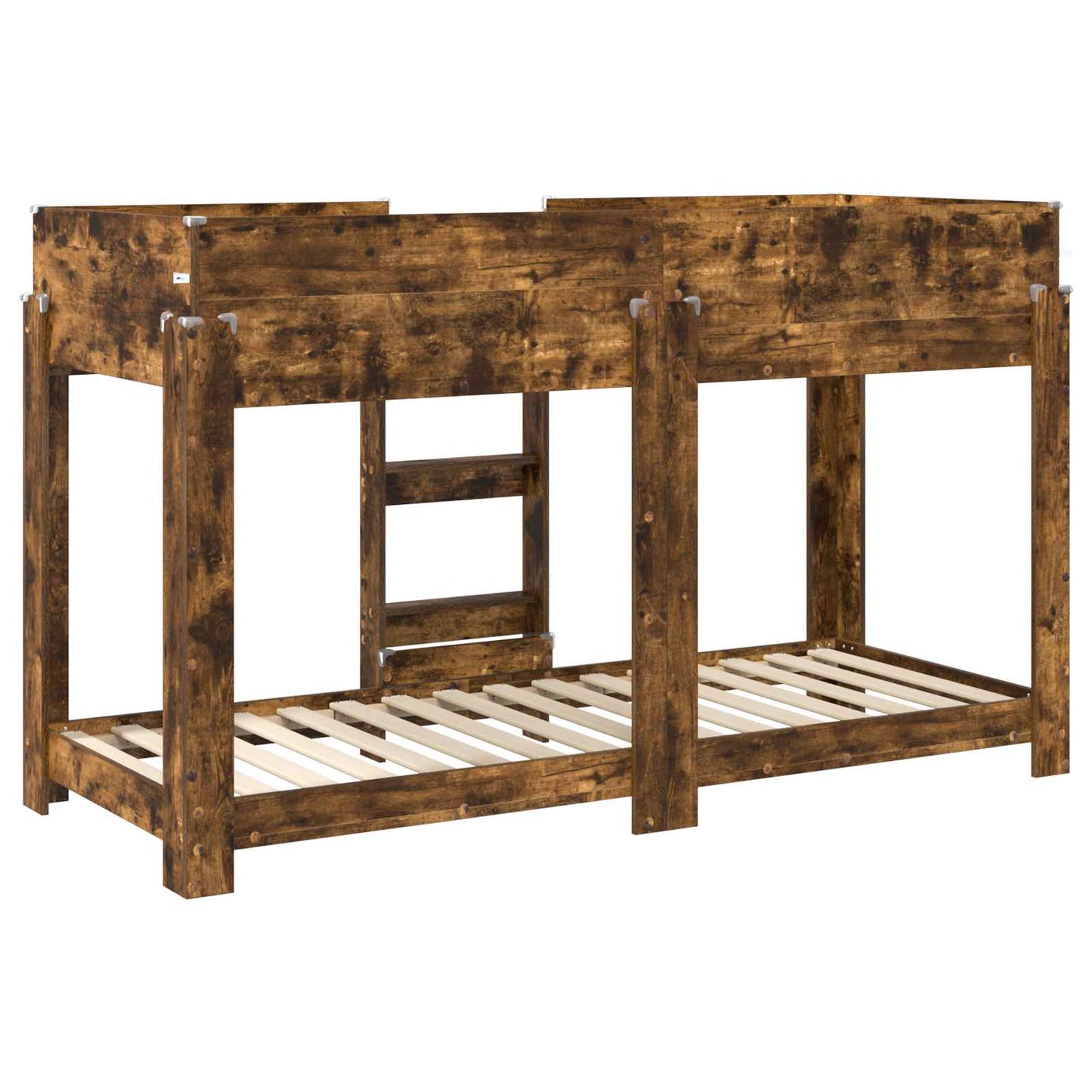 Etagenbett für Kinder Geräucherte Eiche 75 x 190 cm