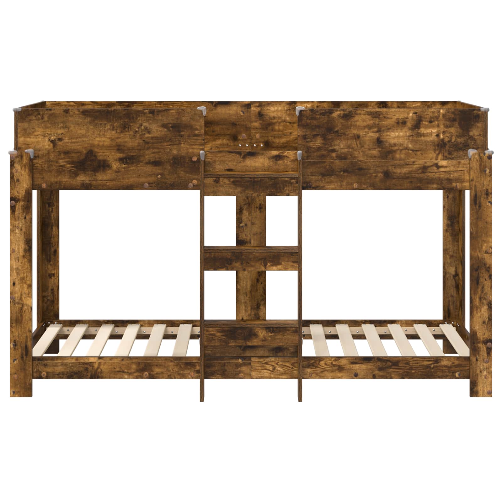 Etagenbett für Kinder Geräucherte Eiche 75 x 190 cm