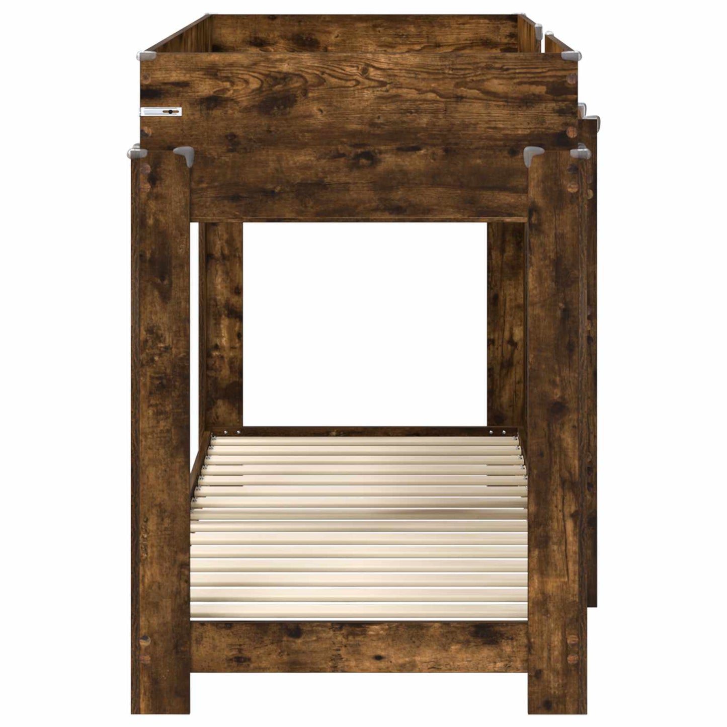 Etagenbett für Kinder Geräucherte Eiche 75 x 190 cm