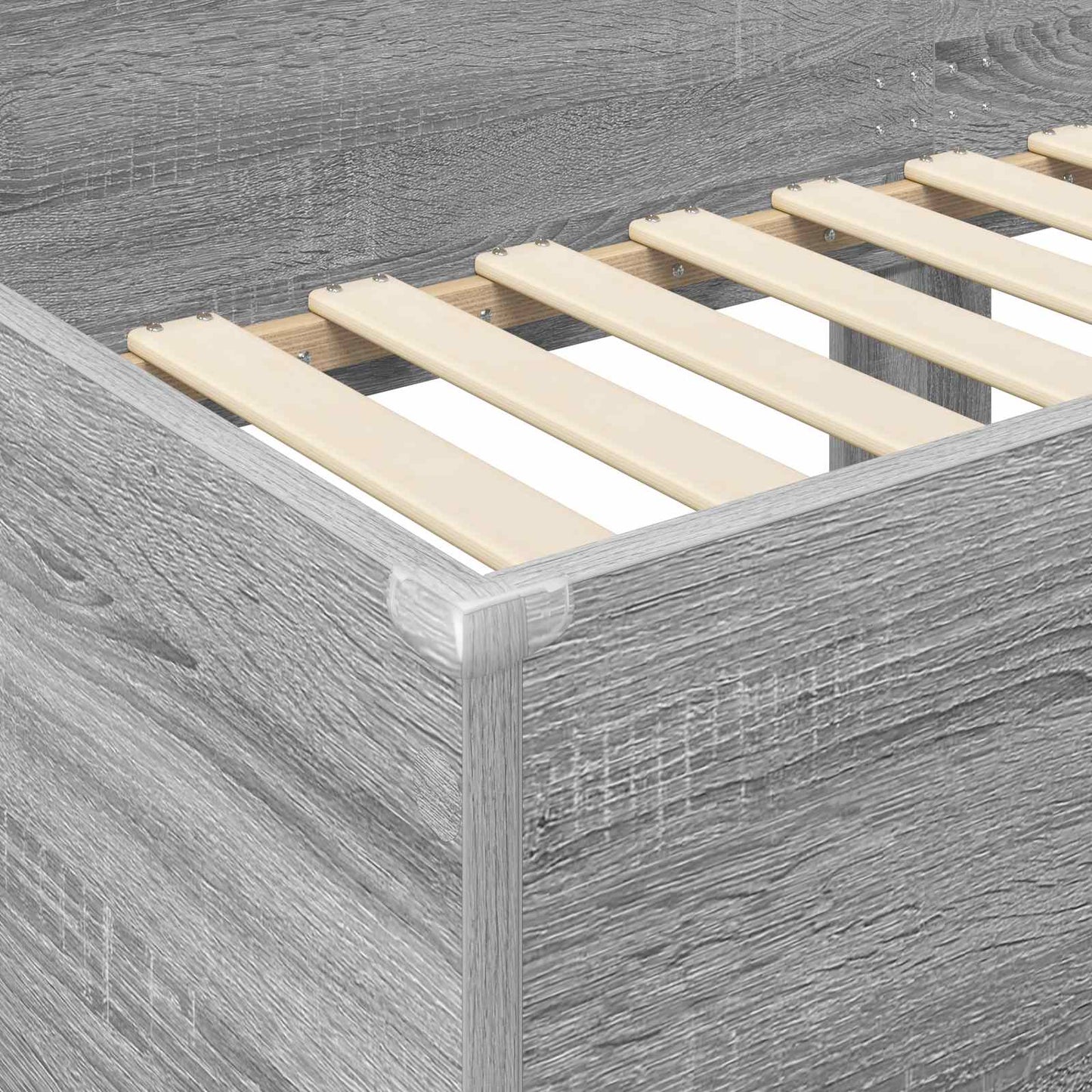 Etagenbett für Kinder Graues Sonoma 75 x 190 cm Holzwerkstoff