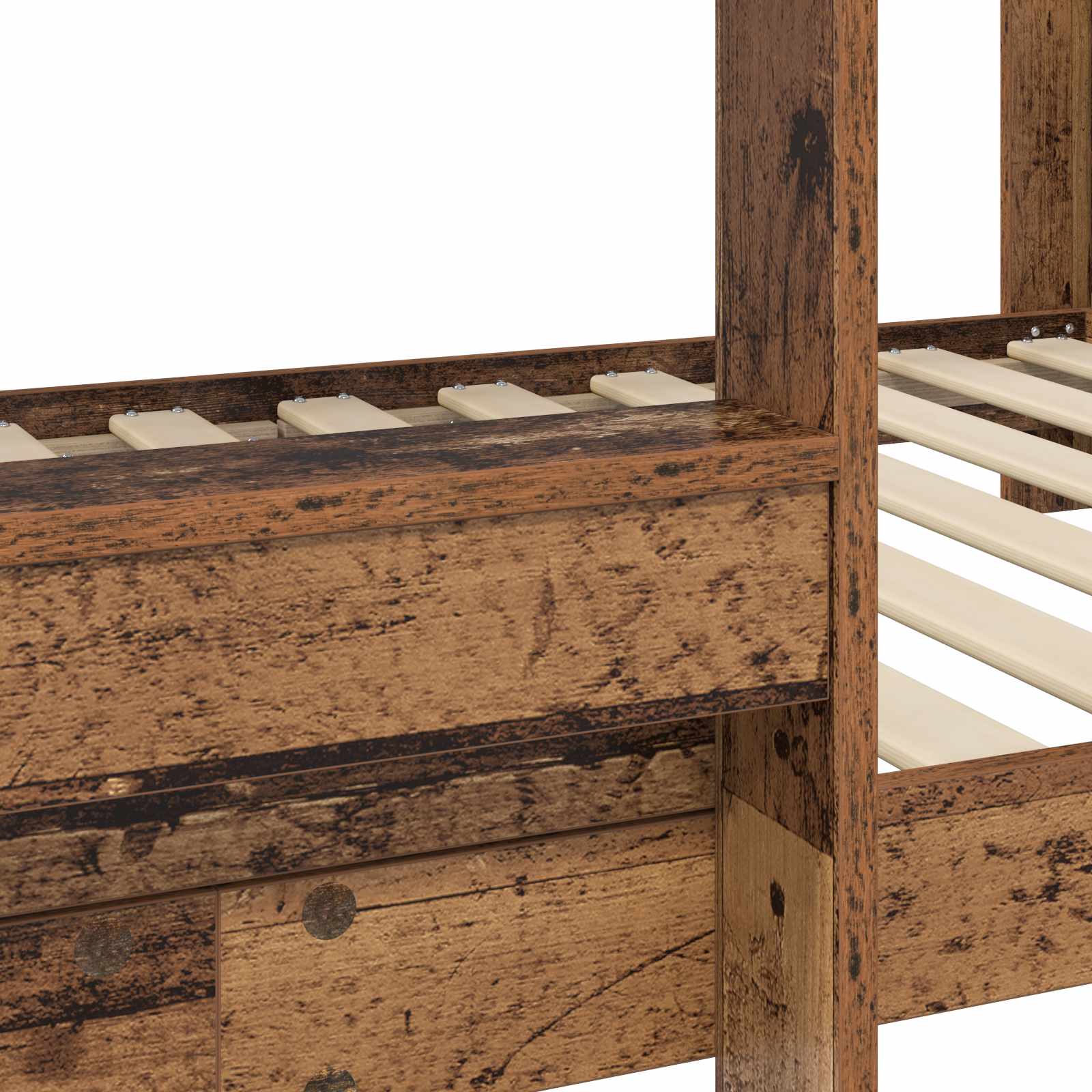 Etagenbett für Kinder Altholz 75 x 190 cm Holzwerkstoff