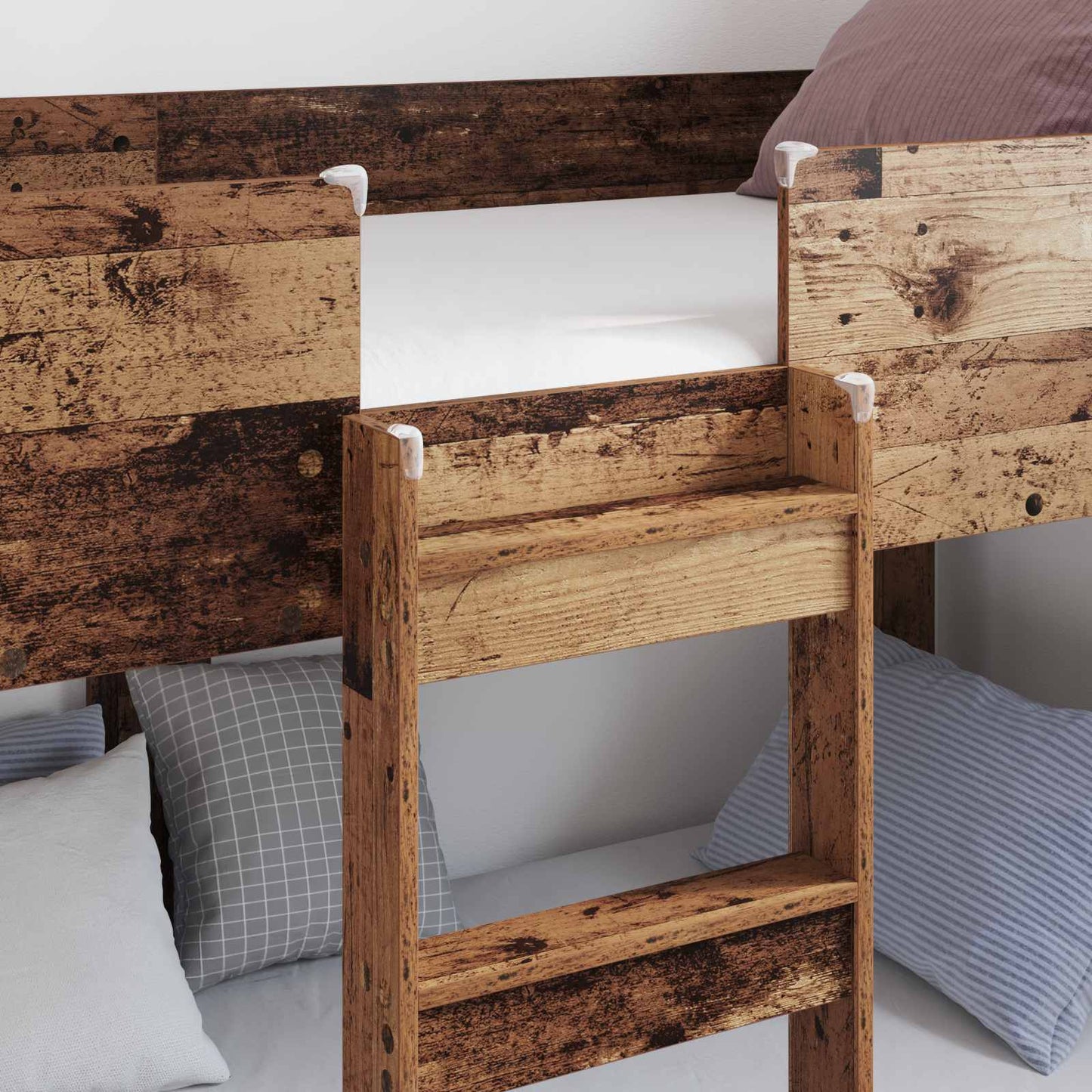 Etagenbett für Kinder Altholz 75 x 190 cm Holzwerkstoff