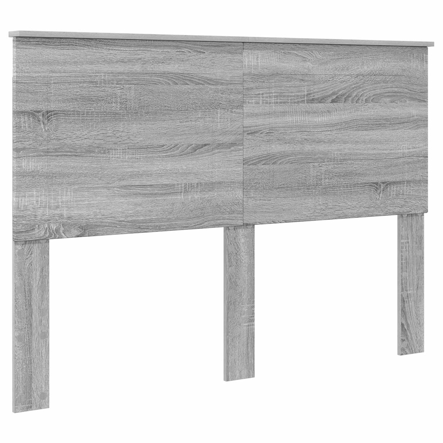 Bettrahmen Graues Sonoma 160 x 200 cm Massives Kiefernholz