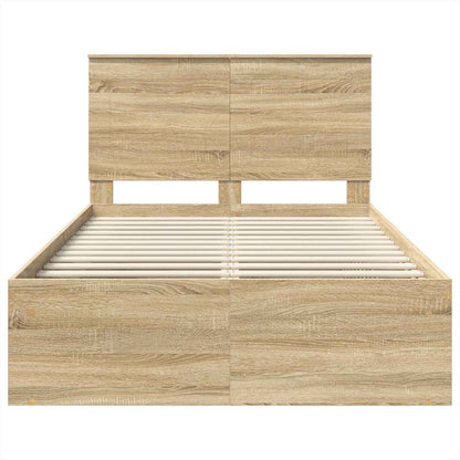 Bettrahmen Sonoma 120 x 190 cm Massives Kiefernholz