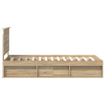 Bettrahmen Sonoma 100 x 200 cm Massives Kiefernholz