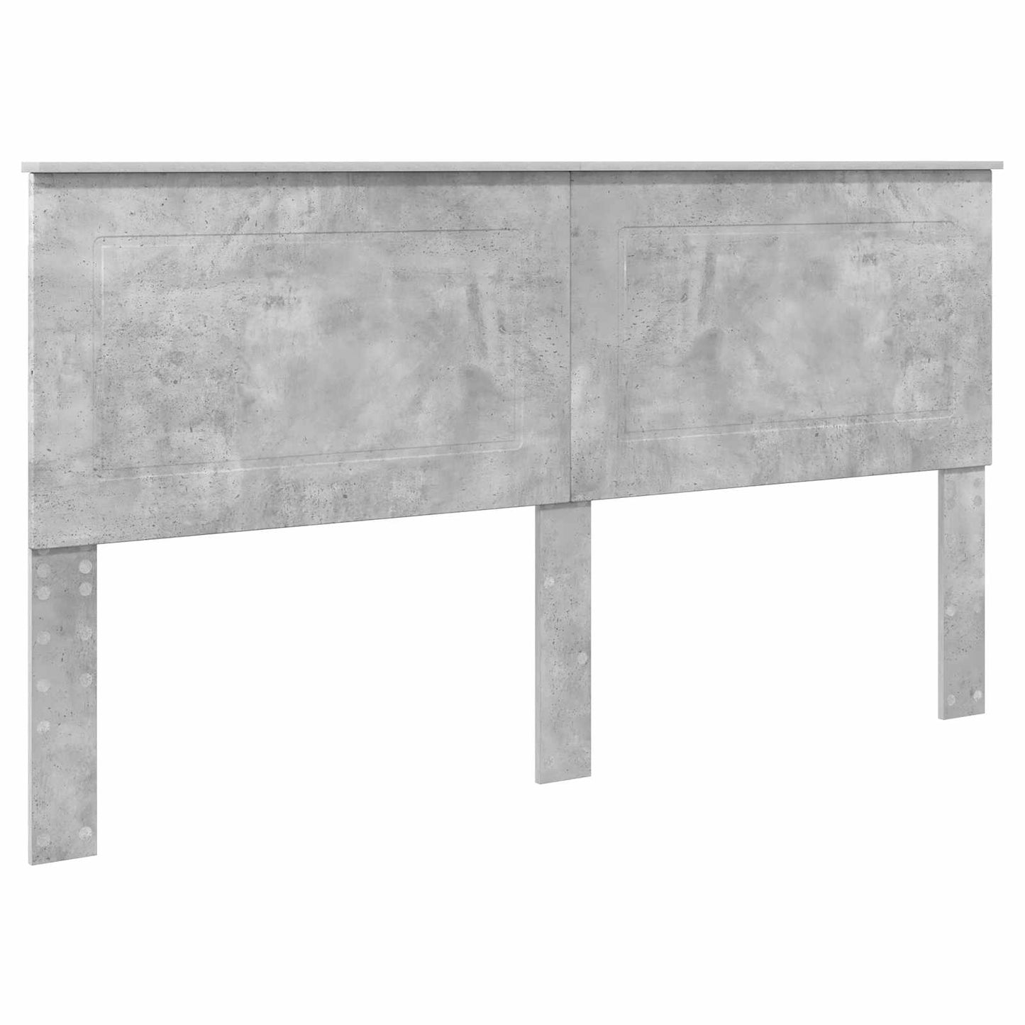 Bettrahmen mit Schubladen Beton Grau 200 x 200 cm Holzwerkstoff