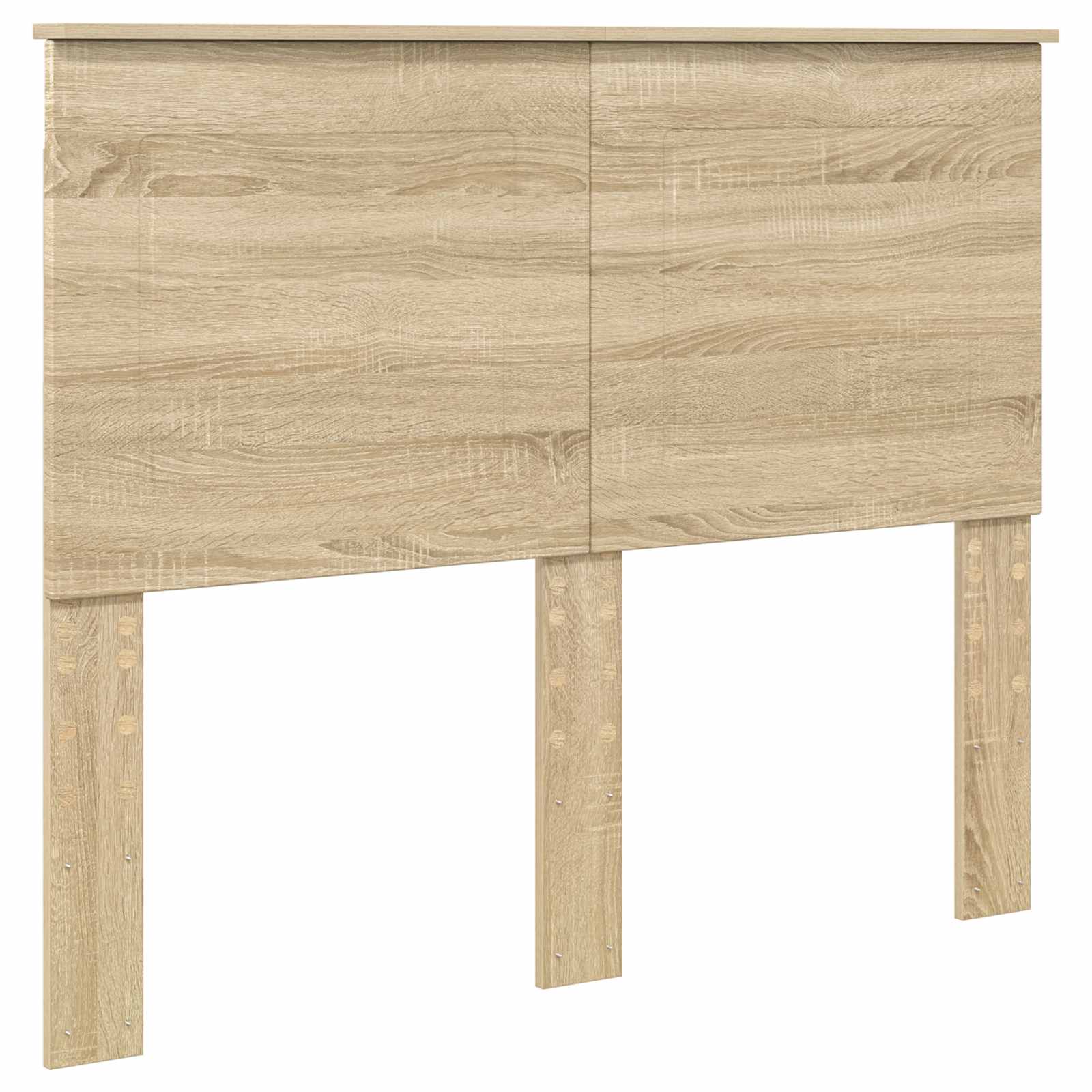 Bettrahmen mit Kopfteil Sonoma-Eiche 135 x 190 cm Holzwerkstoff