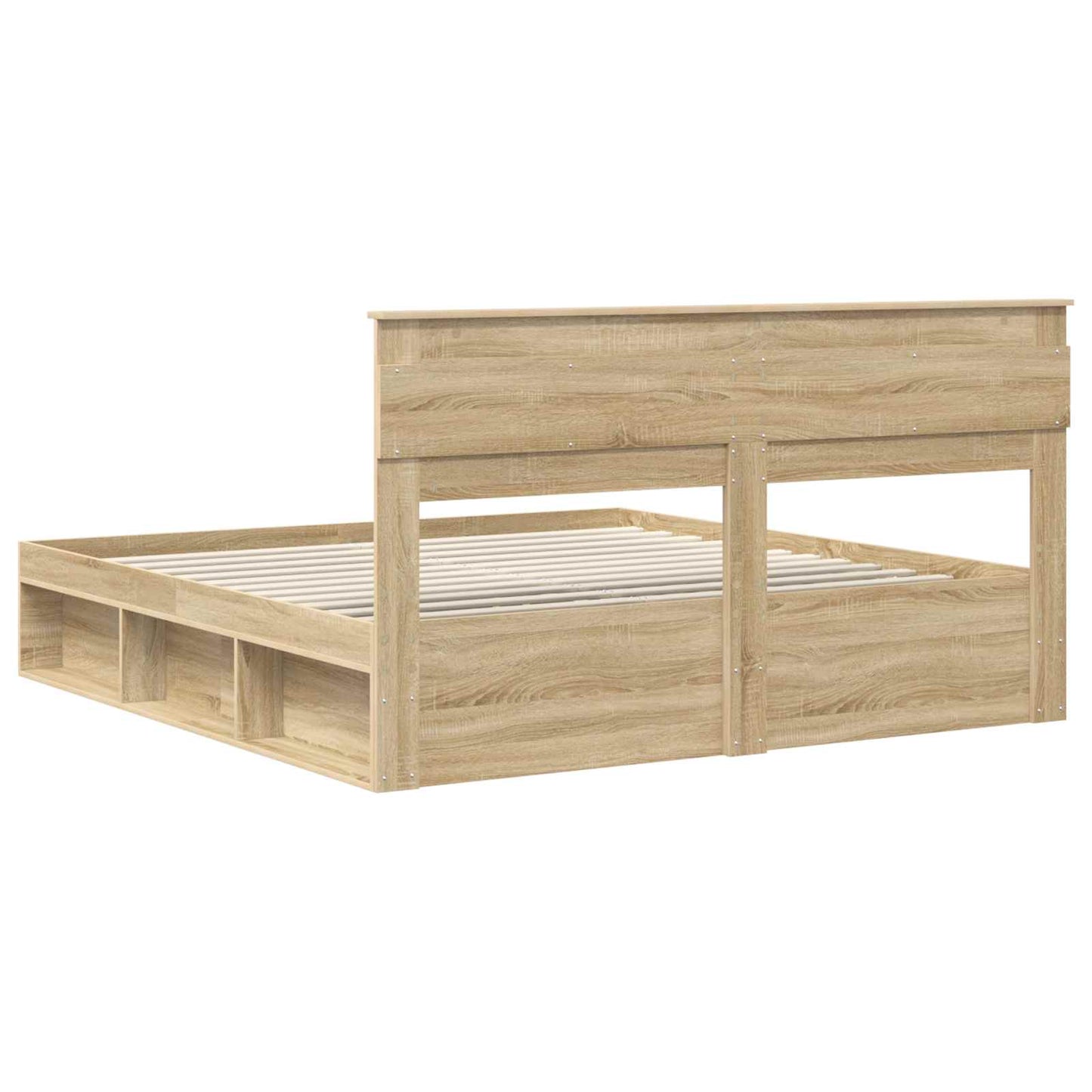 Bettrahmen Sonoma 200 x 200 cm Massives Kiefernholz