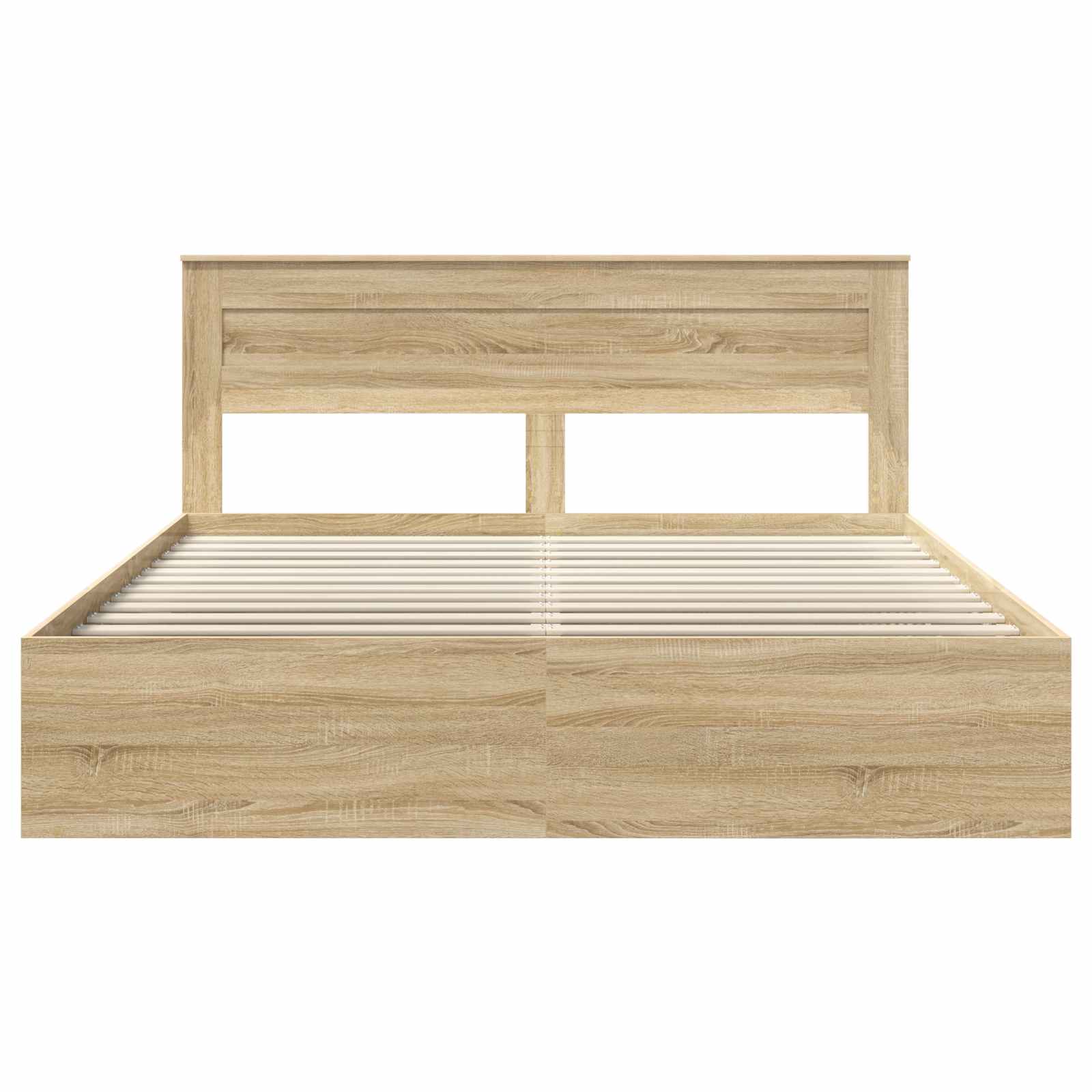 Bettrahmen Sonoma 200 x 200 cm Massives Kiefernholz