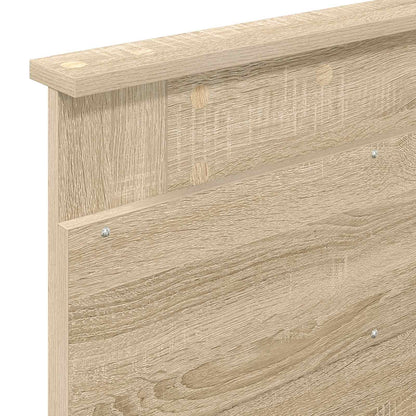 Aufbewahrungsbett Sonoma-Eiche 100 x 200 cm Holzwerkstoff