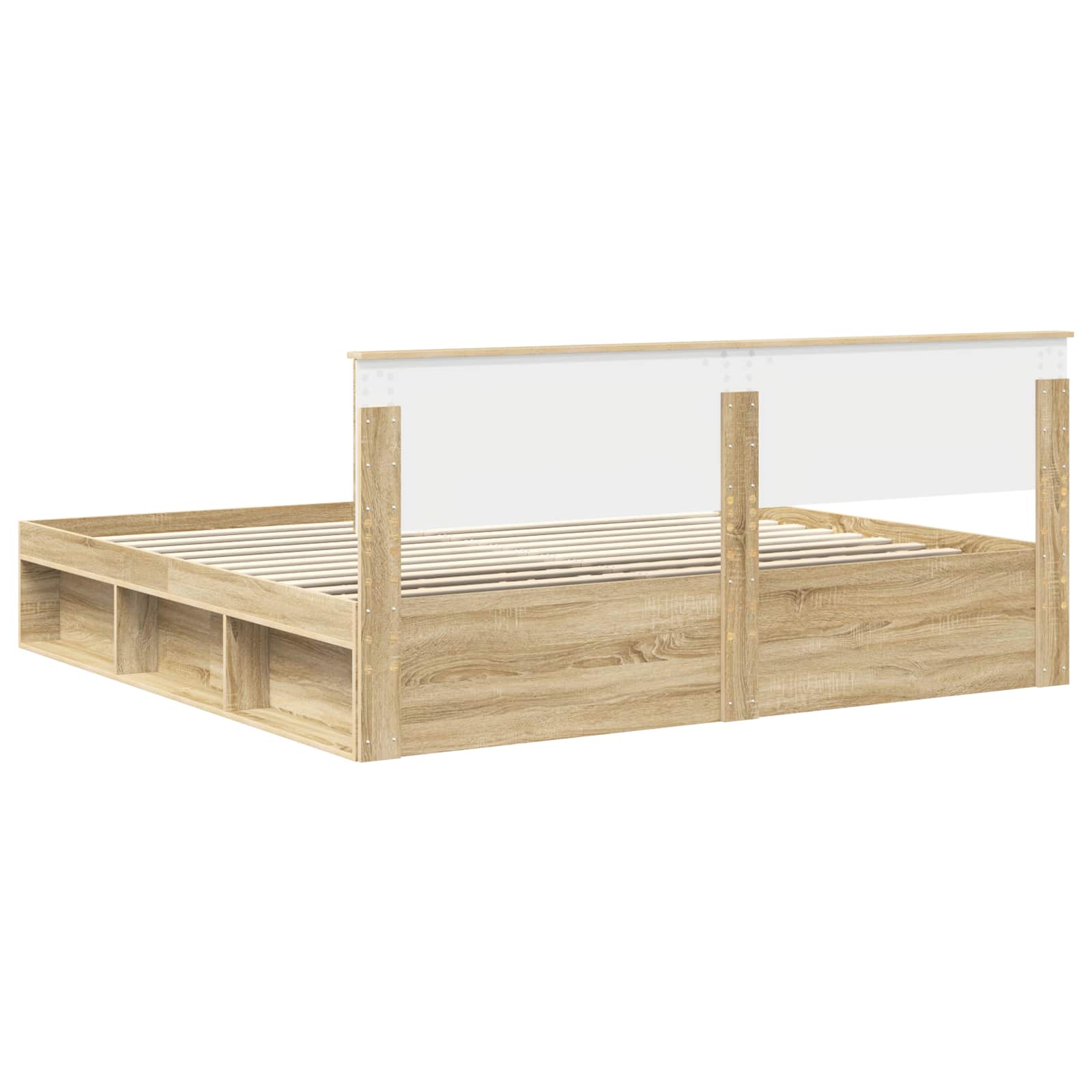 Bettrahmen Sonoma 200 x 200 cm Massives Kiefernholz