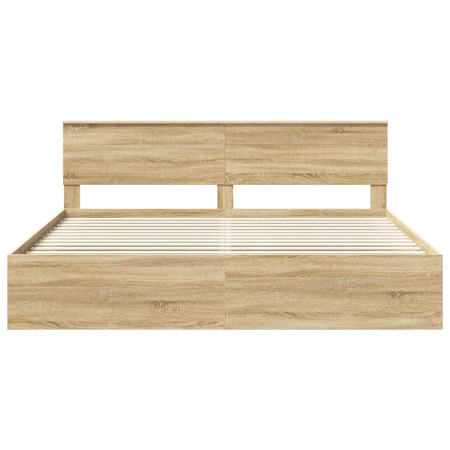 Bettrahmen Sonoma 200 x 200 cm Massives Kiefernholz