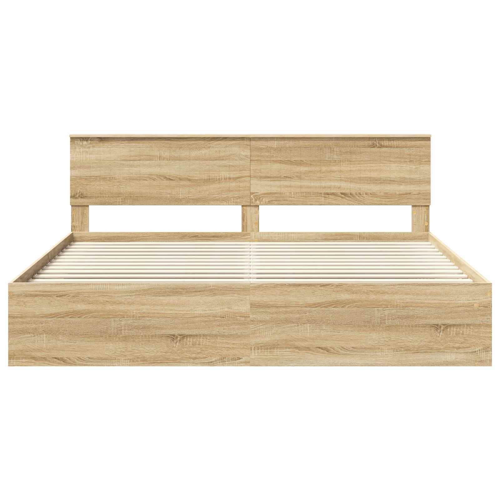Bettrahmen Sonoma 200 x 200 cm Massives Kiefernholz