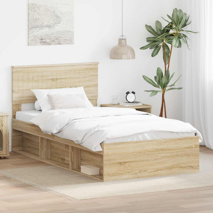 Bettrahmen Sonoma 100 x 200 cm Massives Kiefernholz