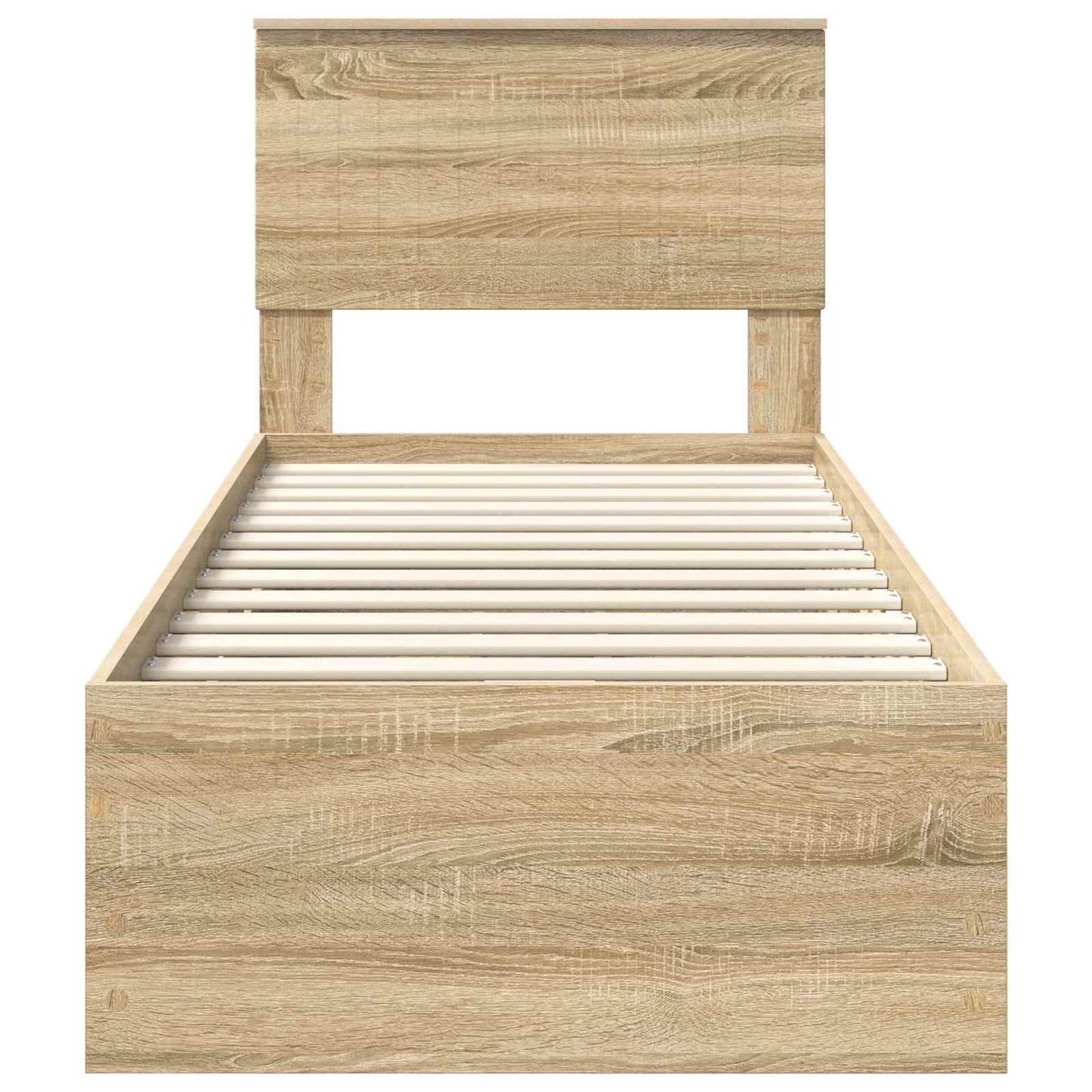 Bettrahmen Sonoma-Eiche 75 x 190 cm Ingenieurs Holz