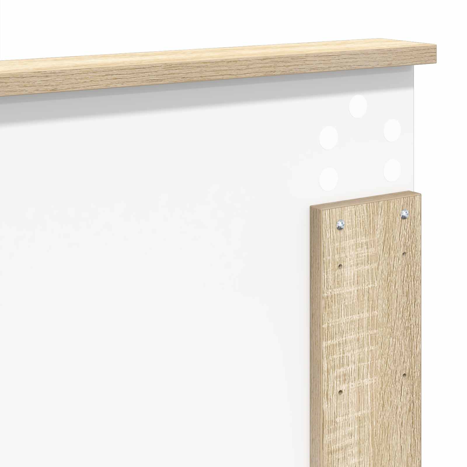 Bettrahmen Sonoma 140 x 200 cm Massives Kiefernholz