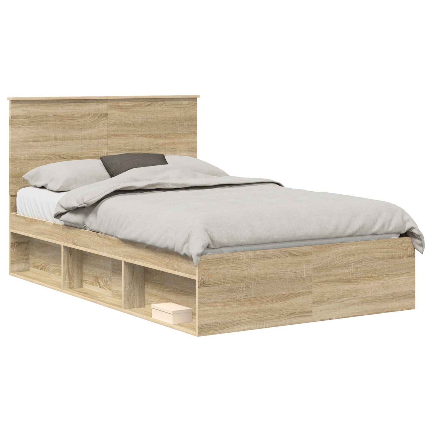 Bettrahmen Sonoma 120 x 190 cm Massives Kiefernholz