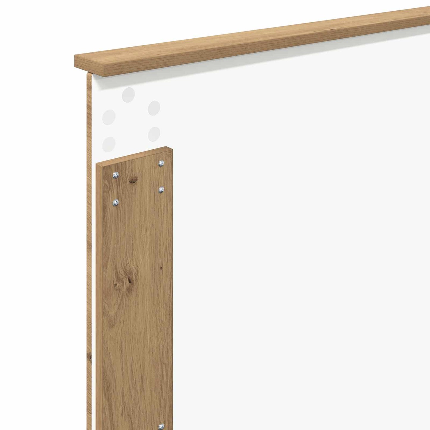 Bettrahmen Kunsthandwerk Eiche 90 x 200 cm Massives Kiefernholz