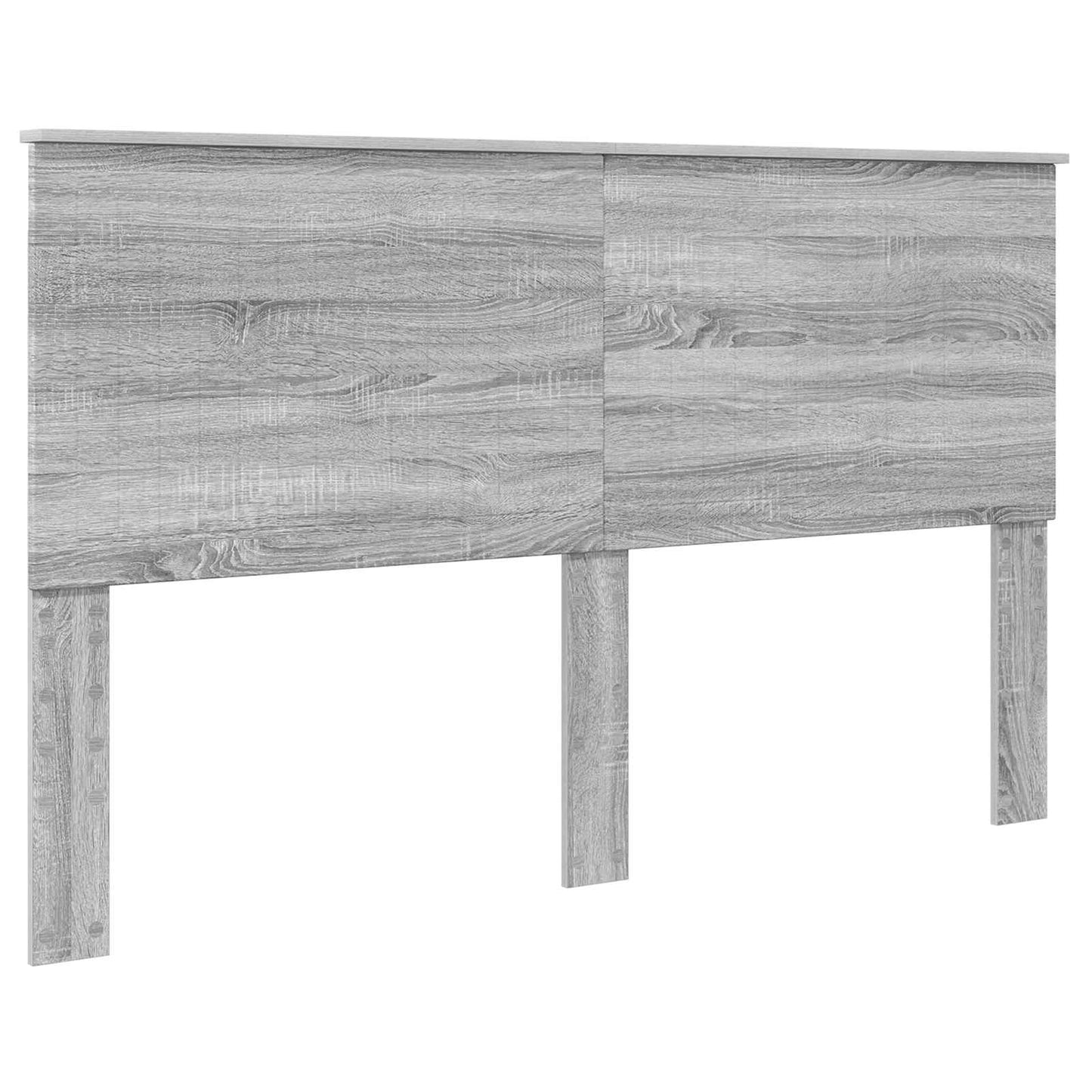Aufbewahrungsbett Graues Sonoma 160 x 200 cm Holzwerkstoff
