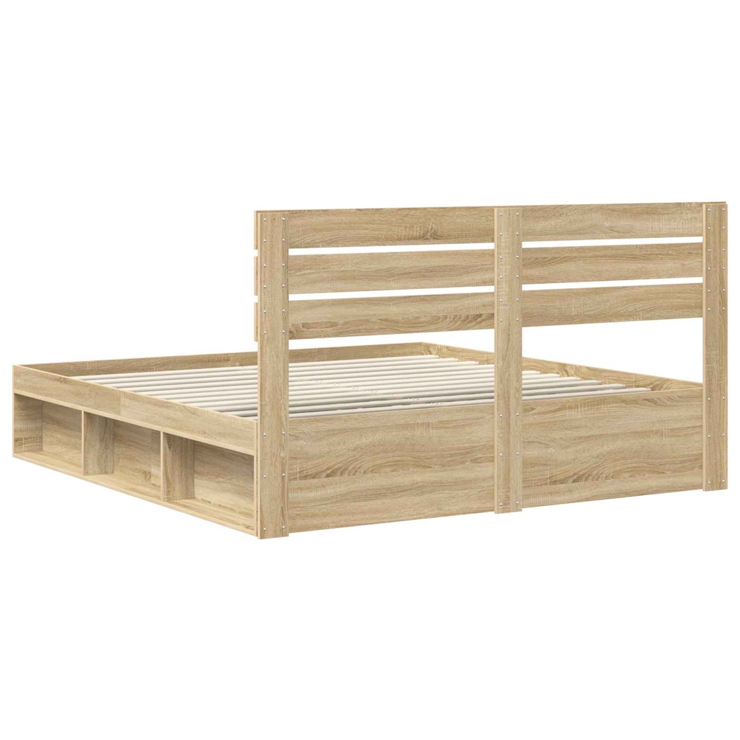 Bettrahmen Sonoma 200 x 200 cm Massives Kiefernholz