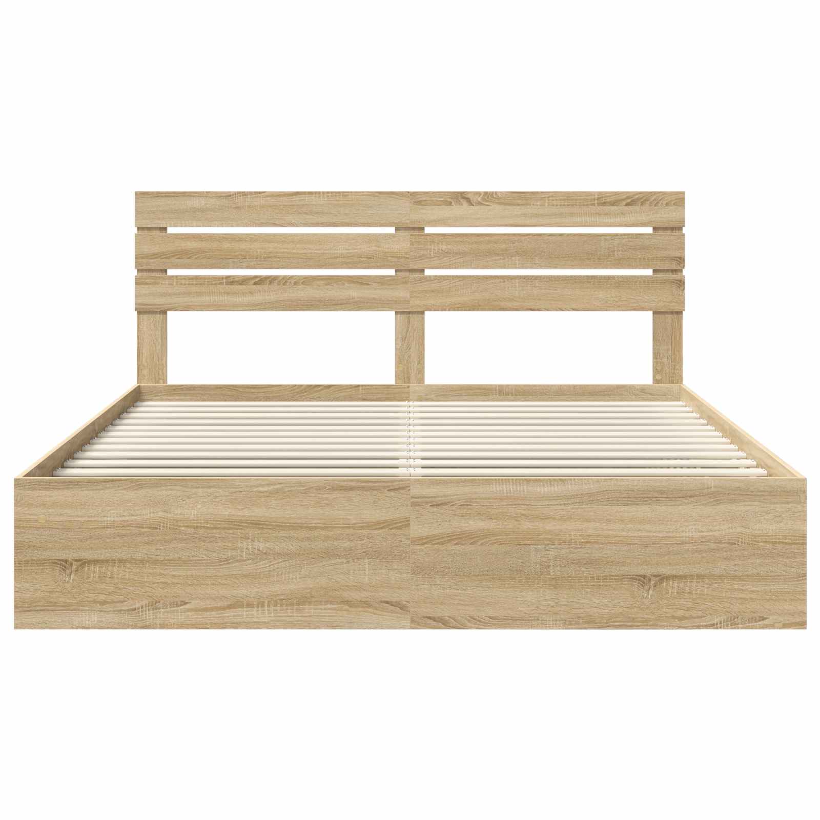 Bettrahmen Sonoma 200 x 200 cm Massives Kiefernholz