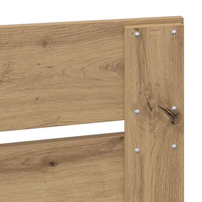 Bettrahmen Artisan-Eiche 100 x 200 cm Massives Kiefernholz