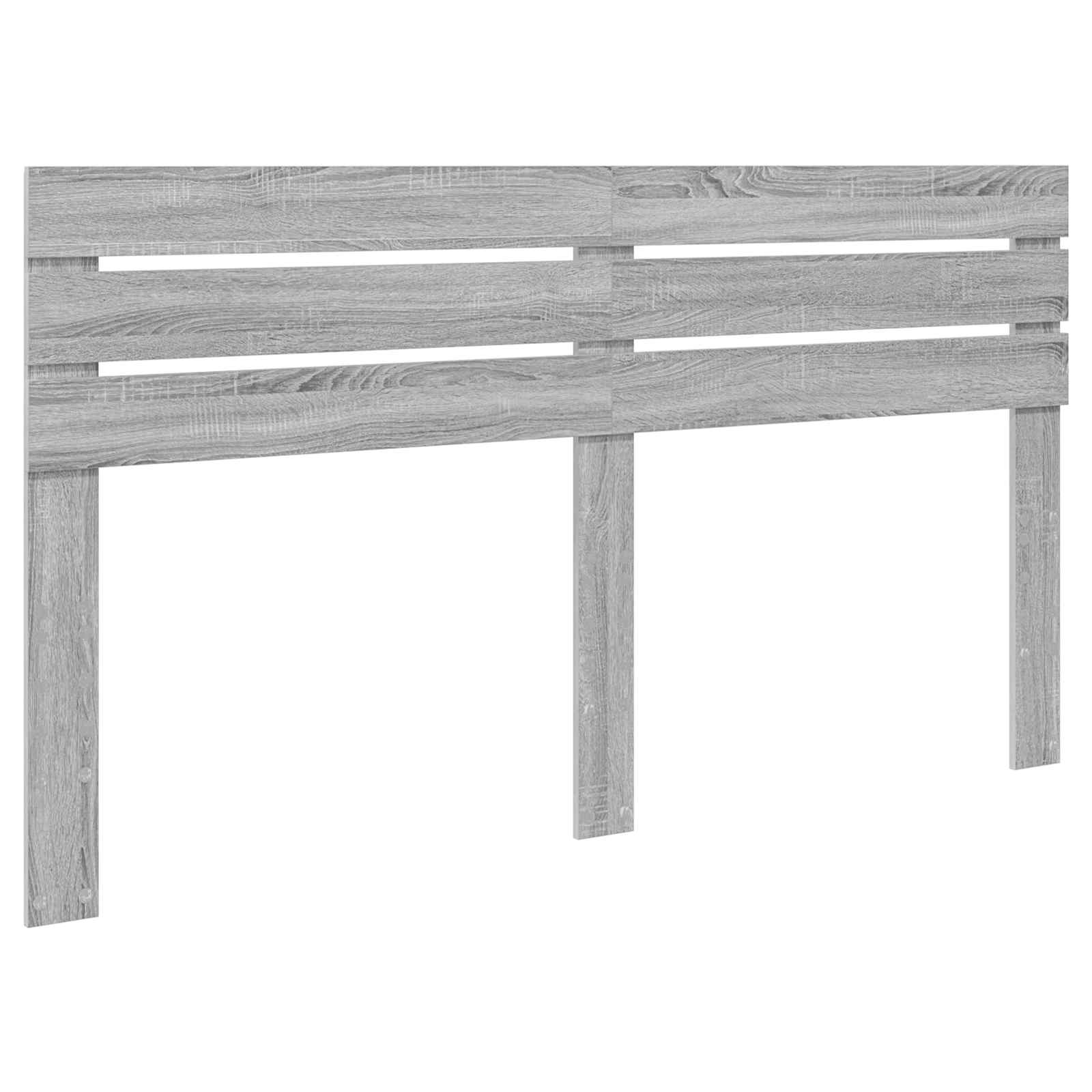 Aufbewahrungsbett Graues Sonoma 180 x 200 cm Holzwerkstoff