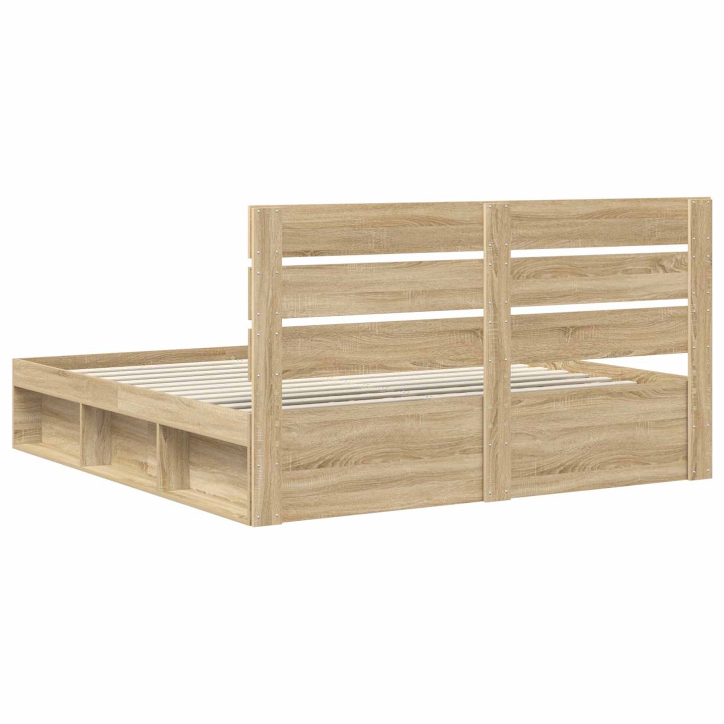 Bettrahmen Sonoma 200 x 200 cm Massives Kiefernholz