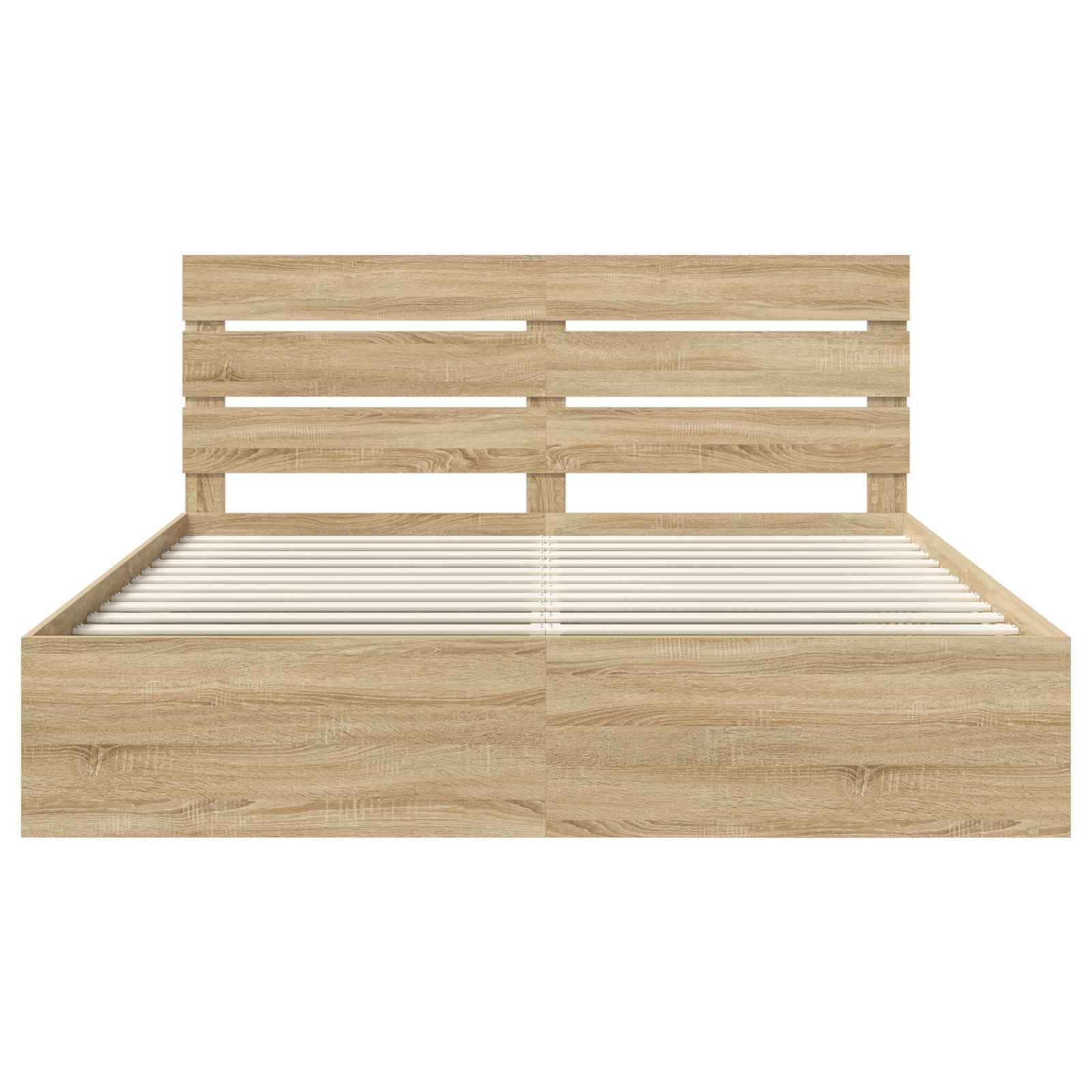 Bettrahmen Sonoma 200 x 200 cm Massives Kiefernholz