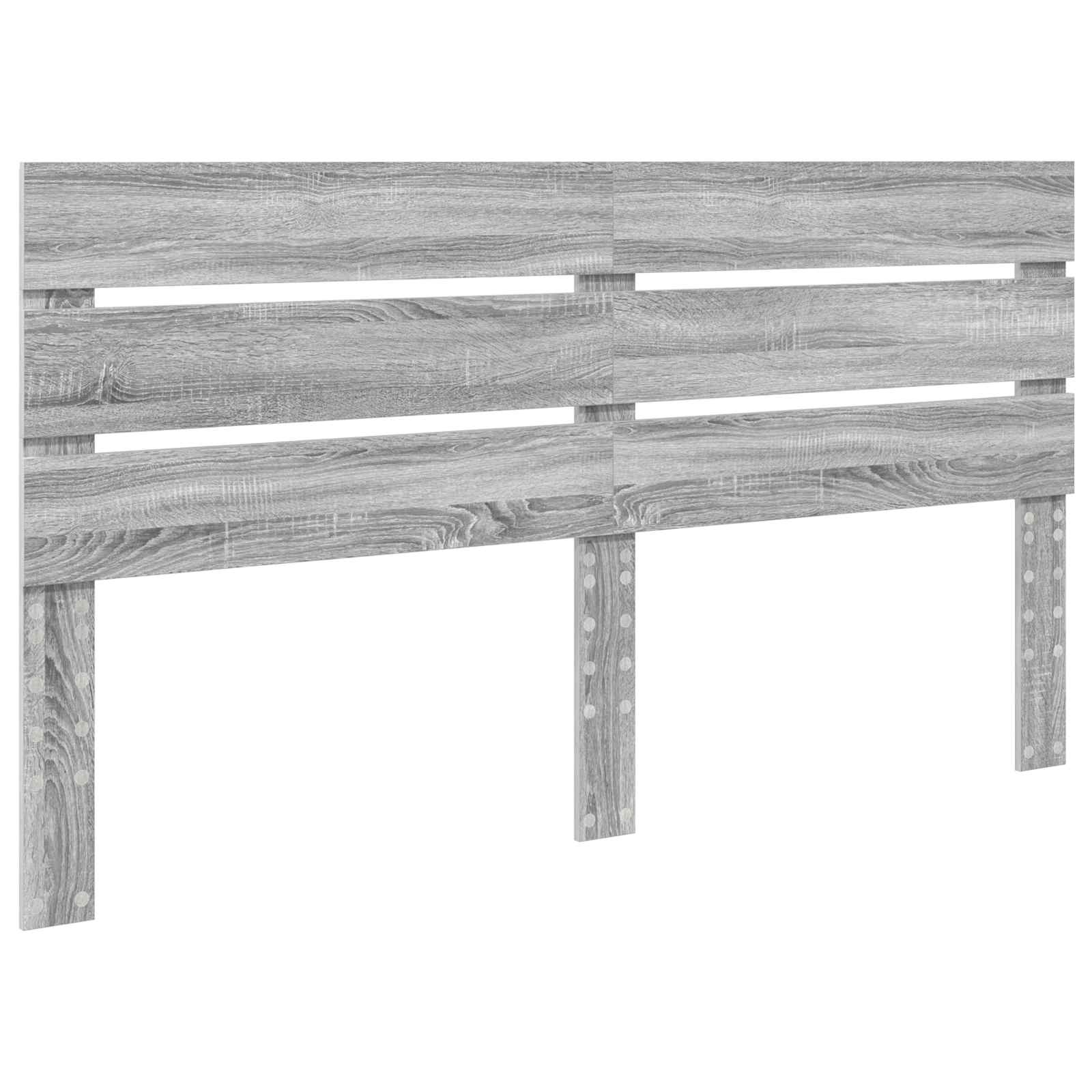 Aufbewahrungsbett Graues Sonoma 180 x 200 cm Holzwerkstoff