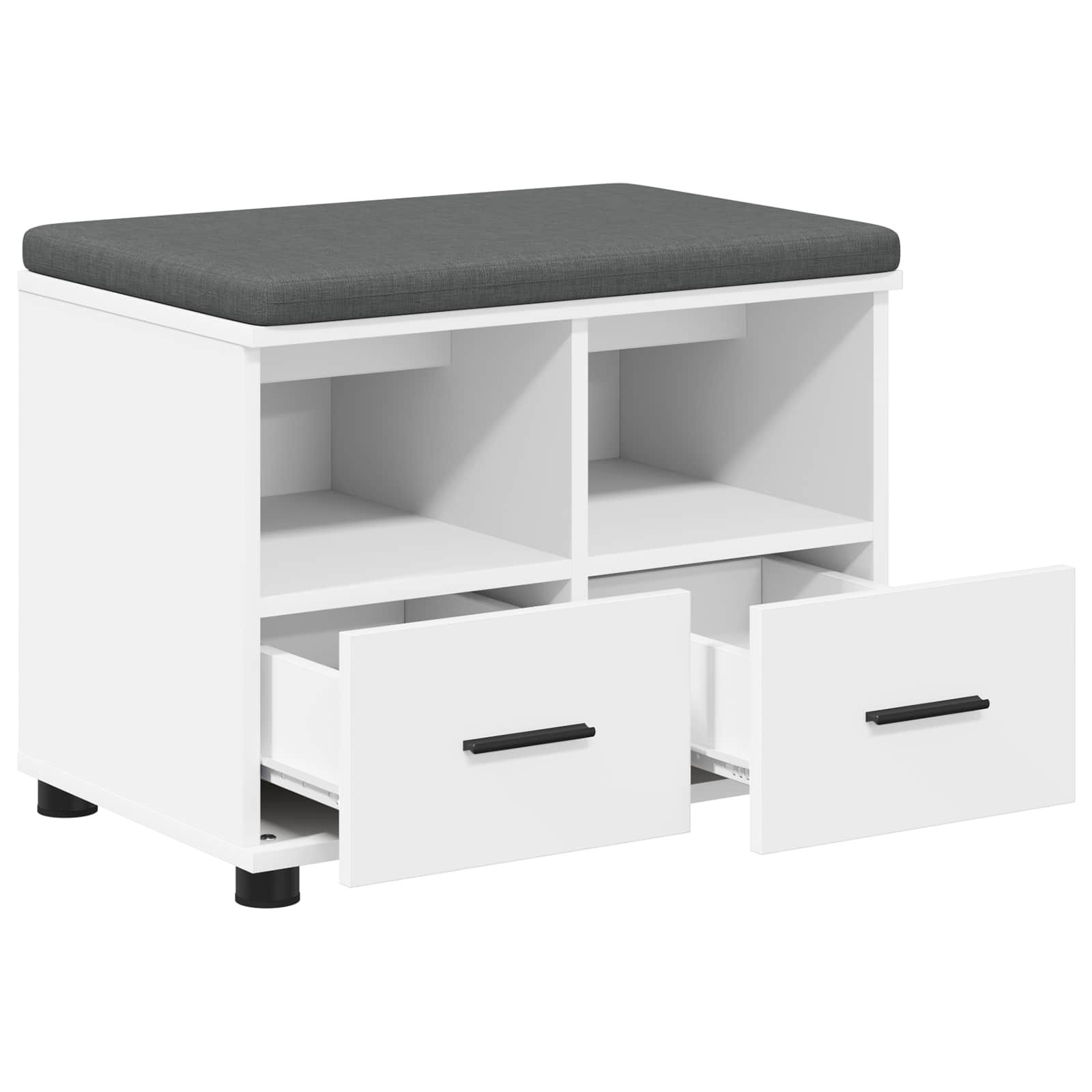 Flurbank Weiß 60 x 38 x 46 cm