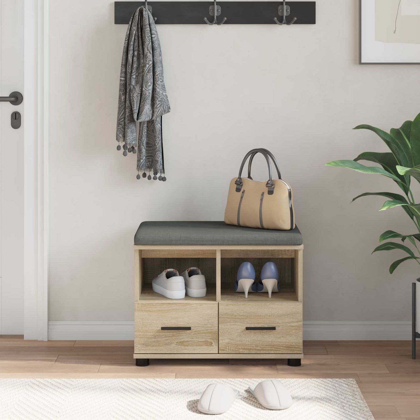 Flurbank Sonoma-Eiche 60 x 38 x 46 cm