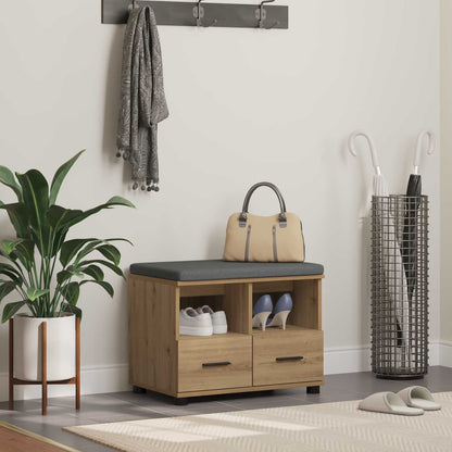 Flurbank Artisan-Eiche 60 x 38 x 46 cm