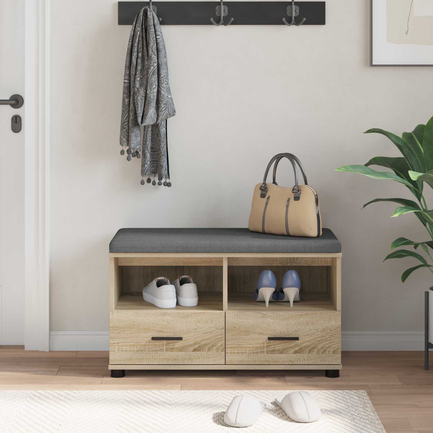 Flurbank Sonoma-Eiche 80 x 38 x 46 cm