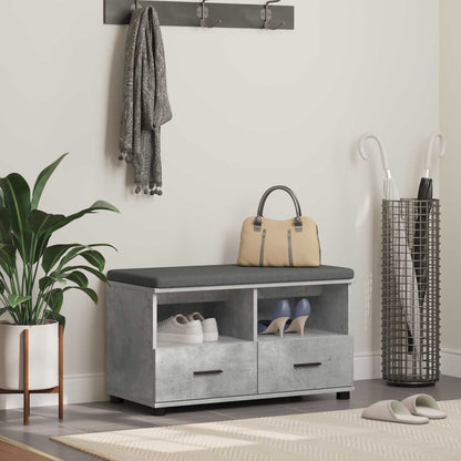 Flurbank Betongrau 80 x 38 x 46 cm