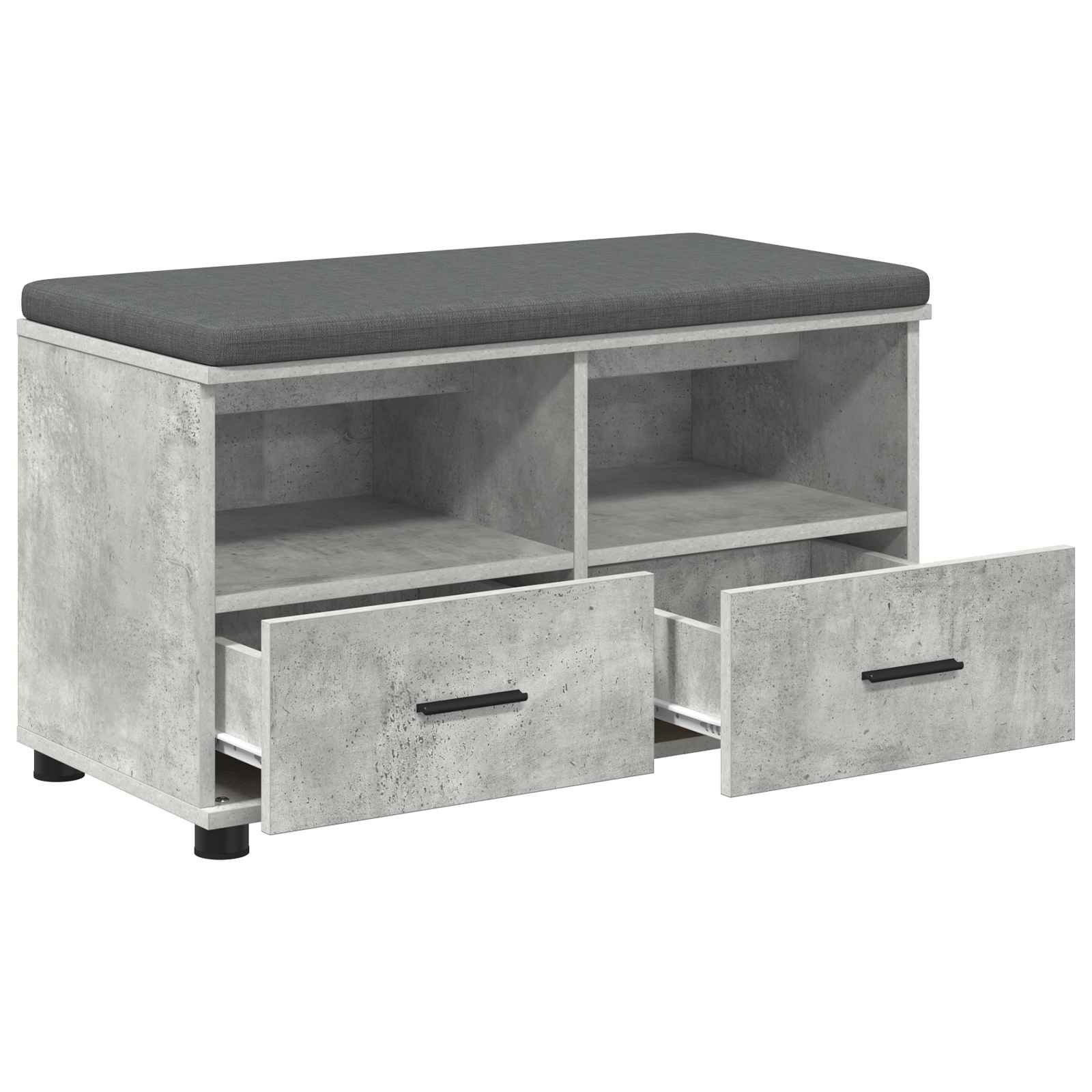 Flurbank Betongrau 80 x 38 x 46 cm