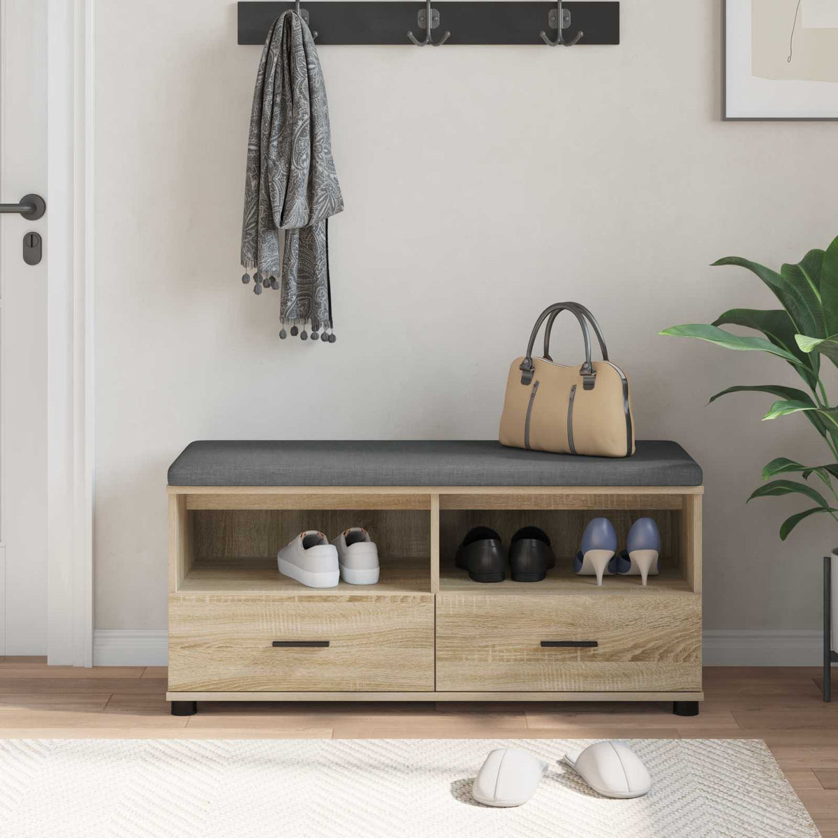 Flurbank Sonoma-Eiche 100 x 38 x 46 cm