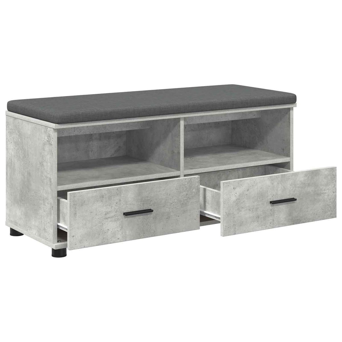 Flurbank Betongrau 100 x 38 x 46 cm