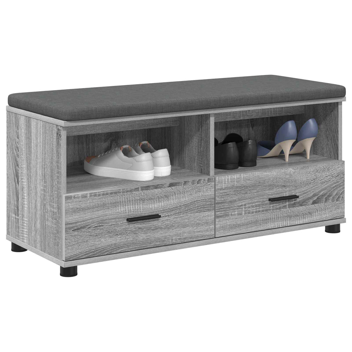 Flurbank Sonoma-Grau 100 x 38 x 46 cm
