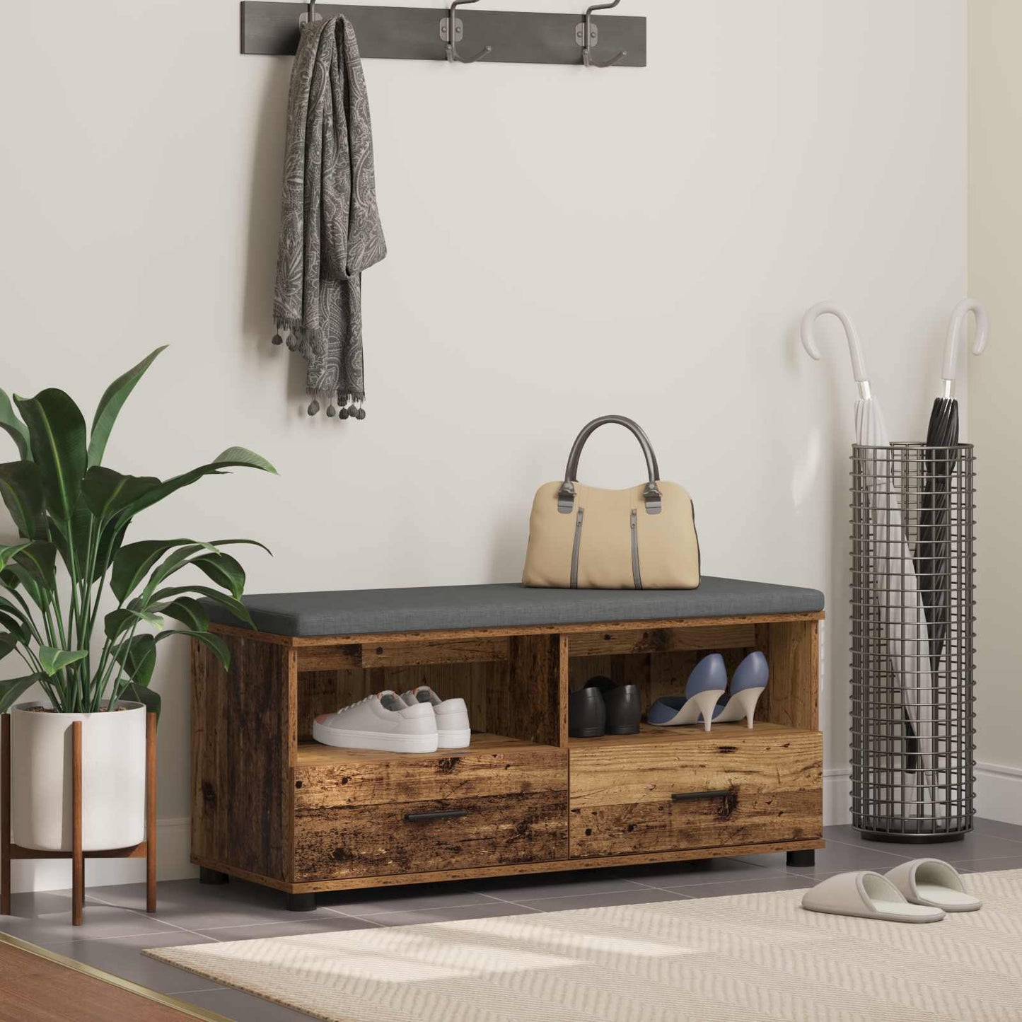 Flurbank Altholz 100 x 38 x 46 cm