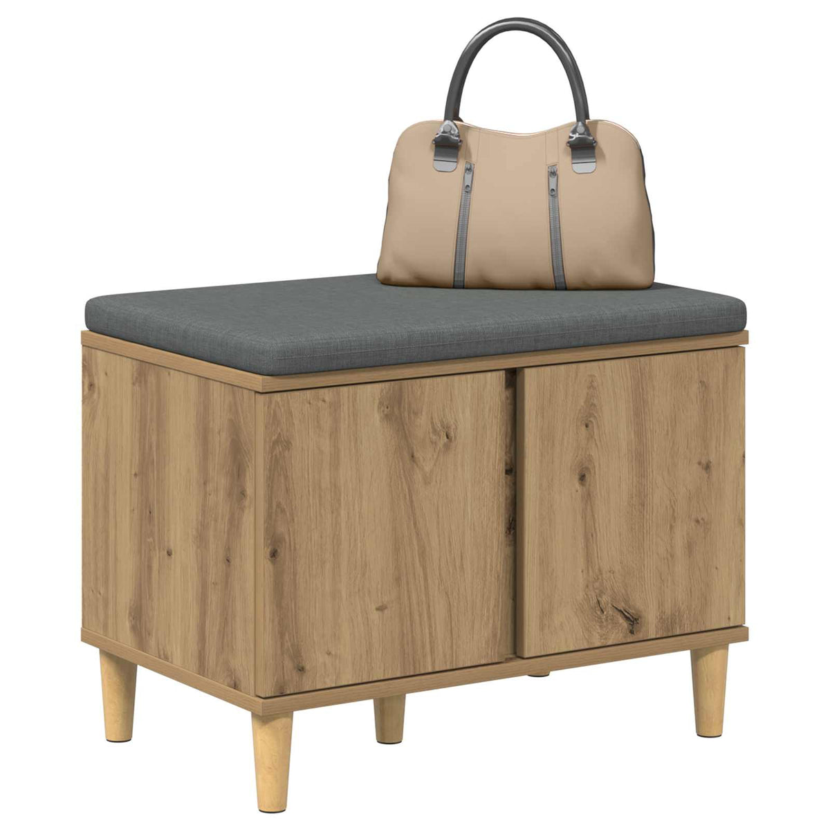 Flurbank Artisan-Eiche 60 x 38 x 46 cm