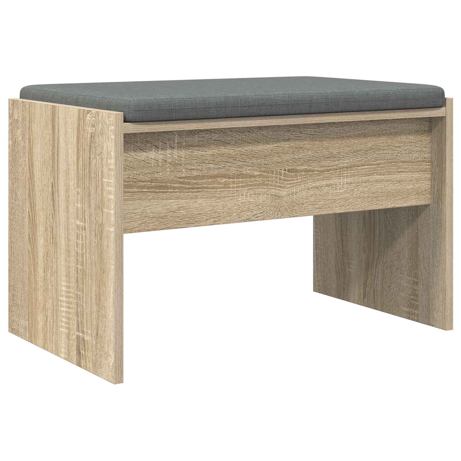 Flurbank mit Kissen Sonoma-Eiche 63 x 38 x 40 cm