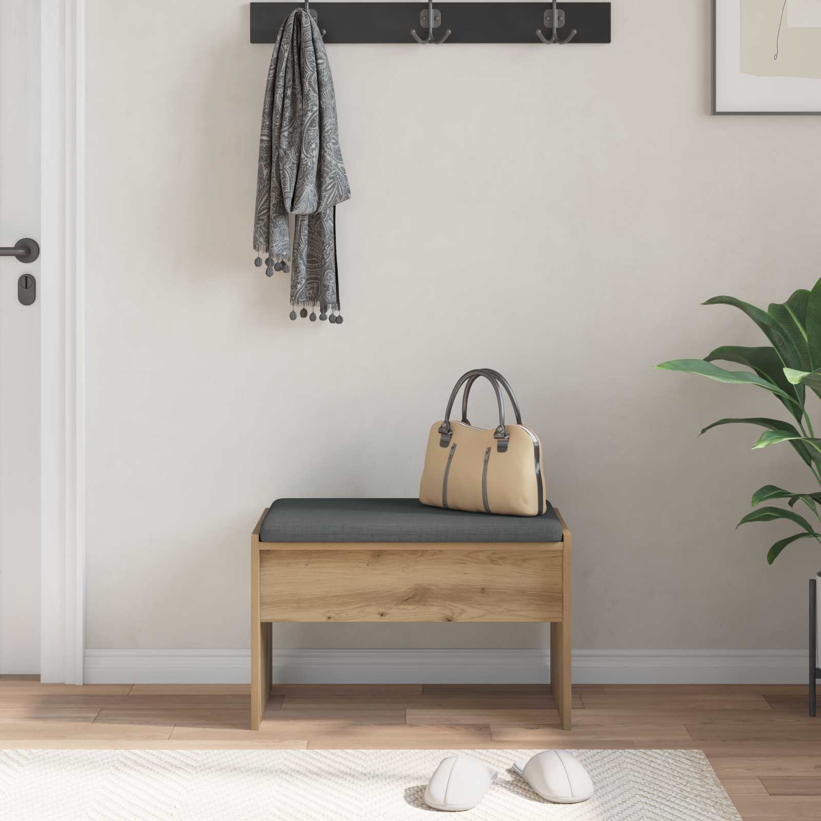 Flurbank Artisan-Eiche 63 x 38 x 40 cm