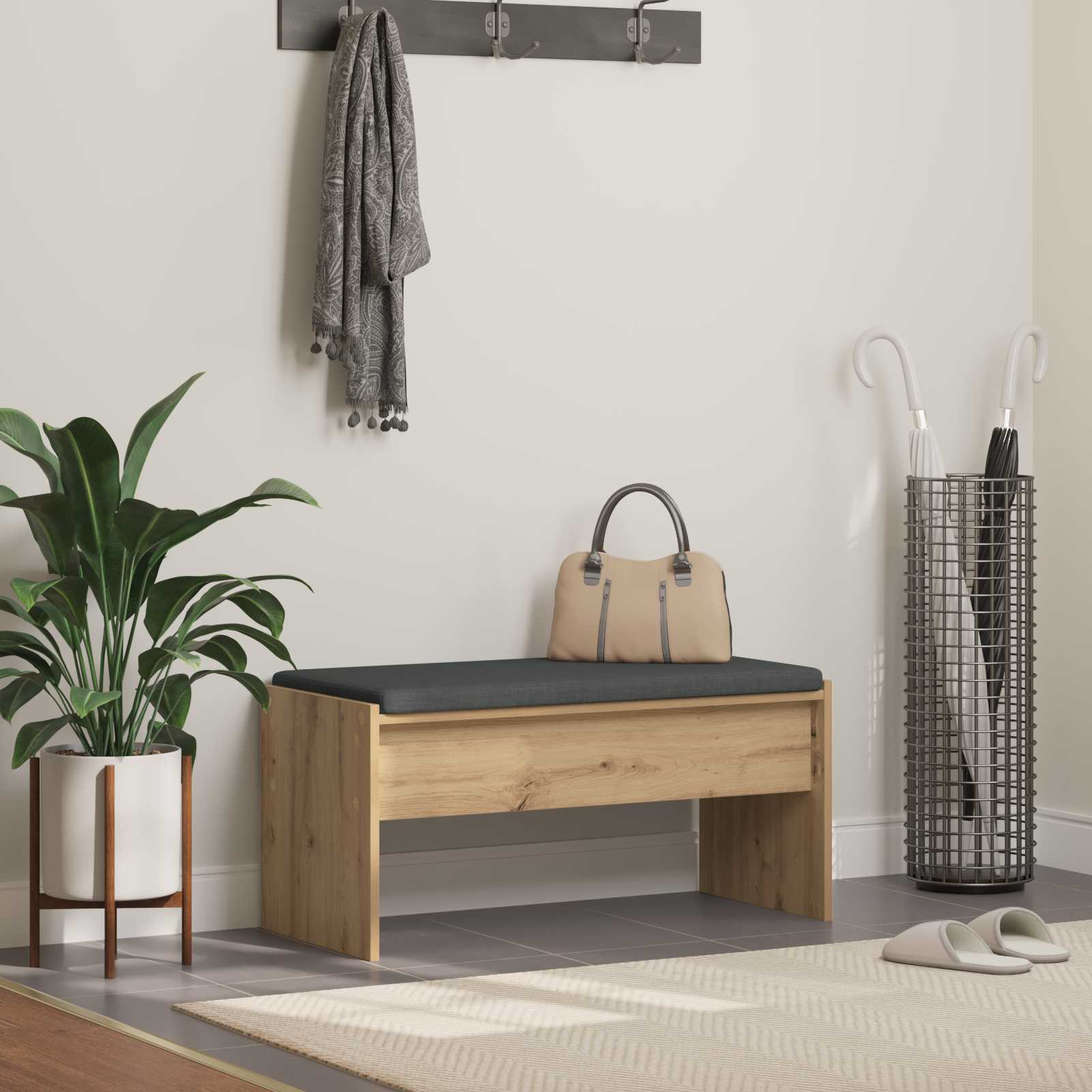 Flurbank Artisan-Eiche 83 x 38 x 40 cm