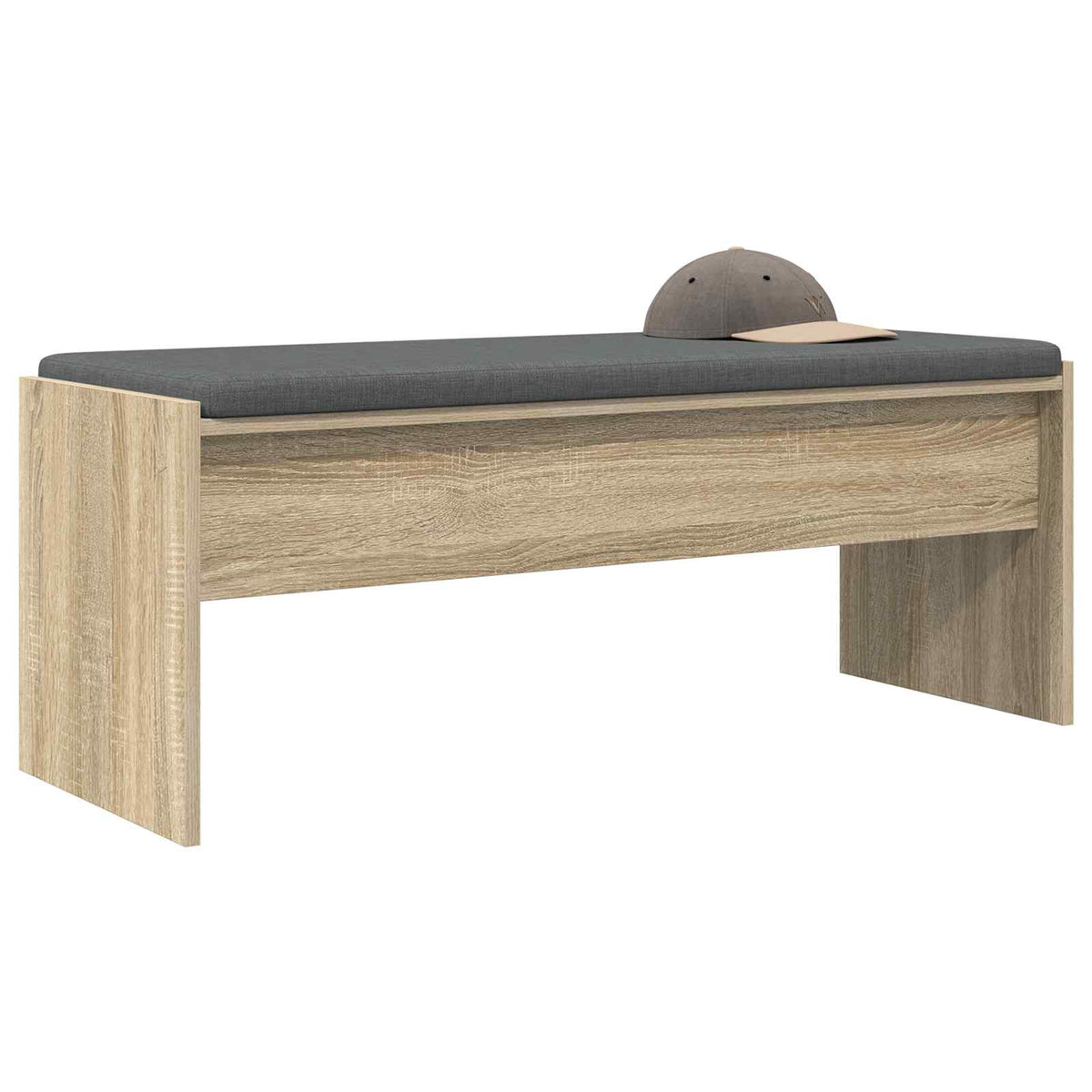 Flurbank mit Kissen Sonoma-Eiche 103 x 38 x 40 cm