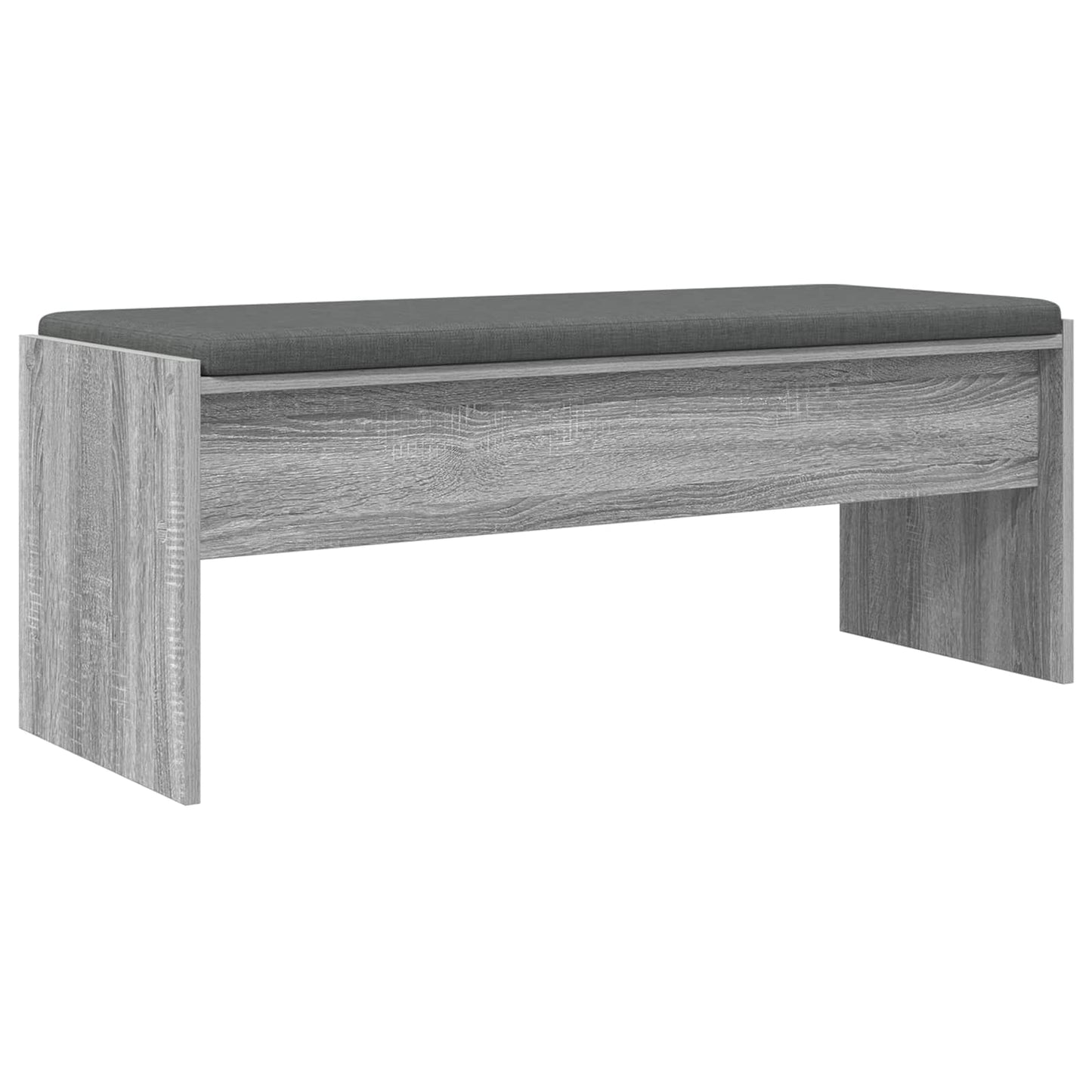 Flurbank mit Kissen Graues Sonoma 103 x 38 x 40 cm